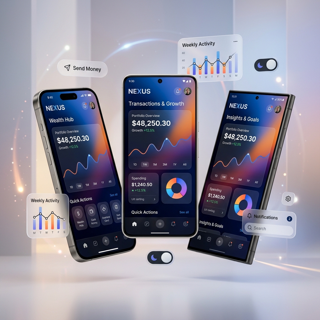 Premium App Design Showcase